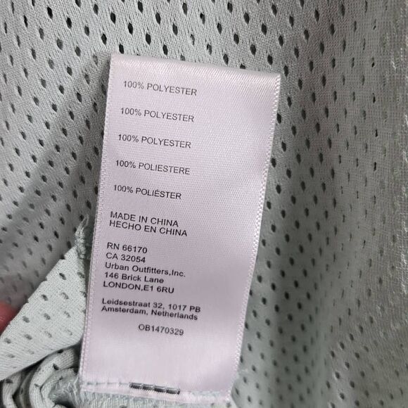 Standard Cloth UO Shirt Camp Mesh Cotton Small Breathable - Picture 11 of 12